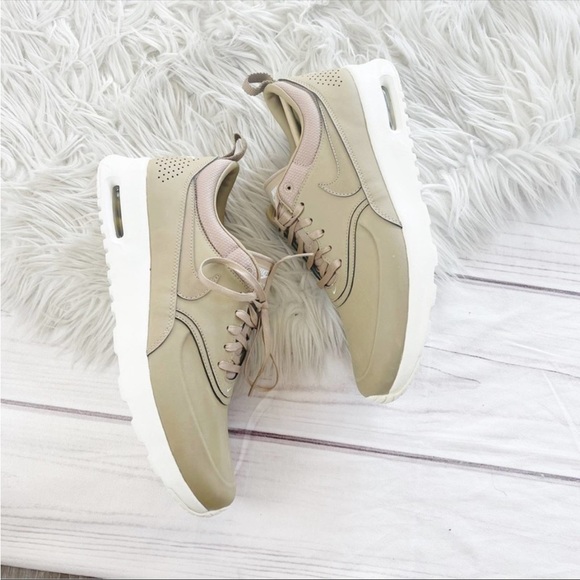 Nike Desert Camo Thea Leather Women's Sneakers in Tan Size 11 HTF - Picture 4 of 11